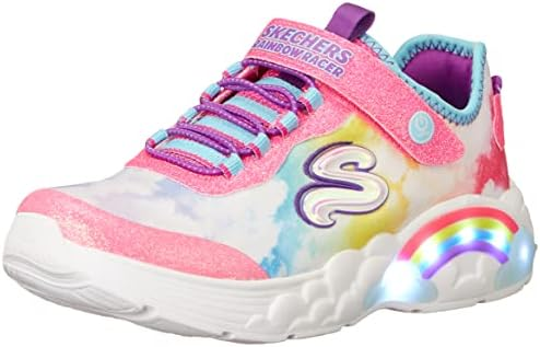 Skechers Unisex Child Rainbow Racer Sneaker Pair of Shoes 1 Pair of Shoes