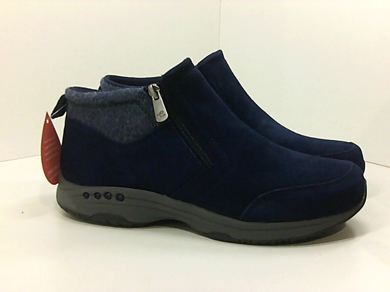 Easy Spirit Tshuffle Women's Boot Asphalt Suede Wool Pair of Shoes
