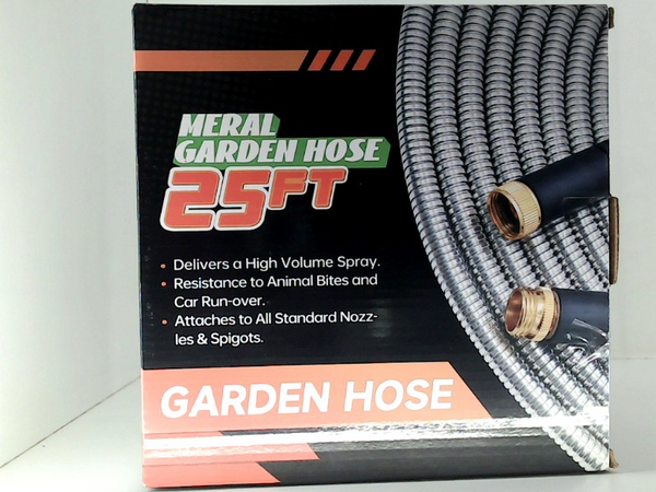 Besiter Stainless Garden Hose Color Silver Size 25ft