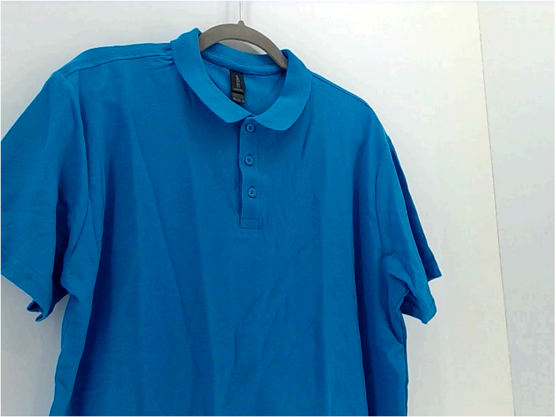 Gildan Womens POLO Regular Short Sleeve Polo Color Turquoise Size XX-Large