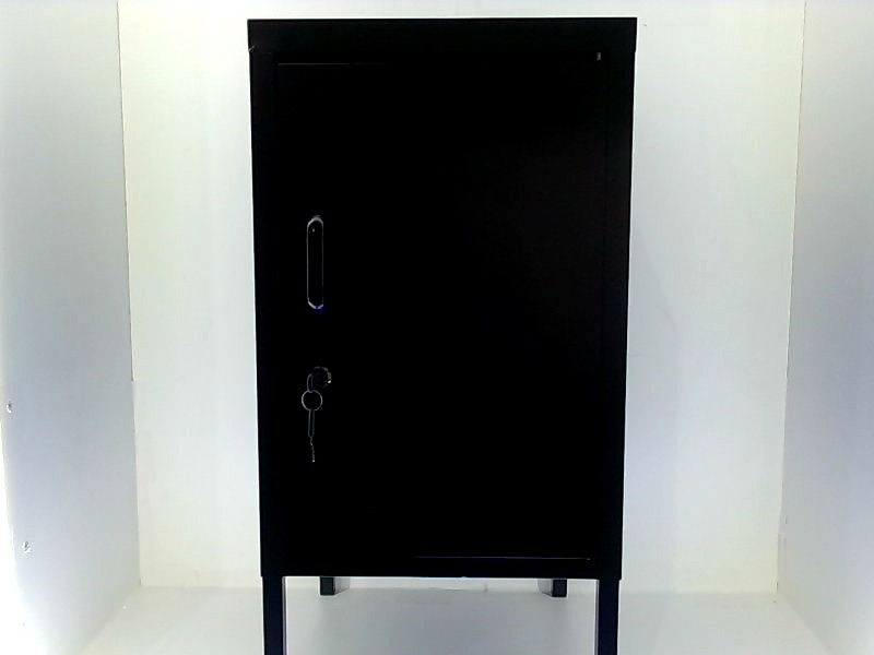 Eden And Co Metal Storage Cabinet Color Black Size 27.6x13.75x16.1