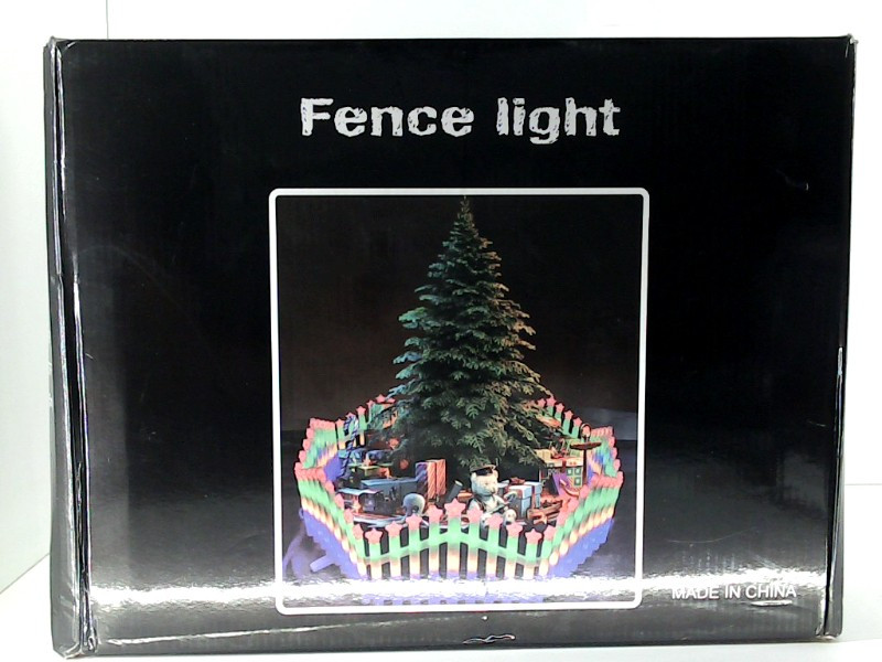 Singhungte8 Fence Light Patio Yard Path Home Multicolor Size 8 Pack 3