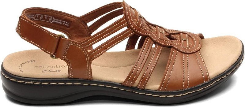 Clarks Leisa Janna Sandal Color TAN Size 8.5