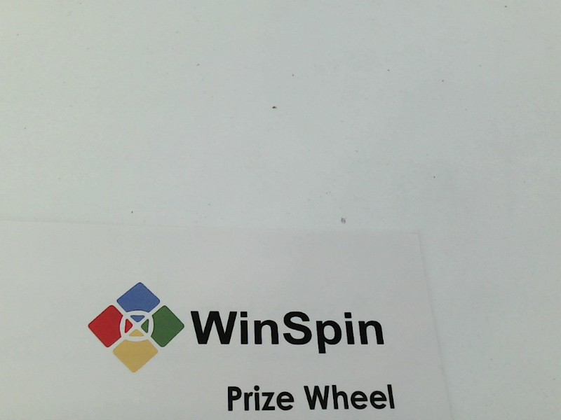 Winspin Prize Wheel MultiColor