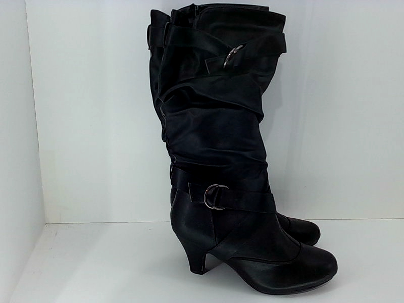 Forever Link Womens Maggie 39 Closed Toe Mid Calf Boots Size 10 Pair Of Shoes