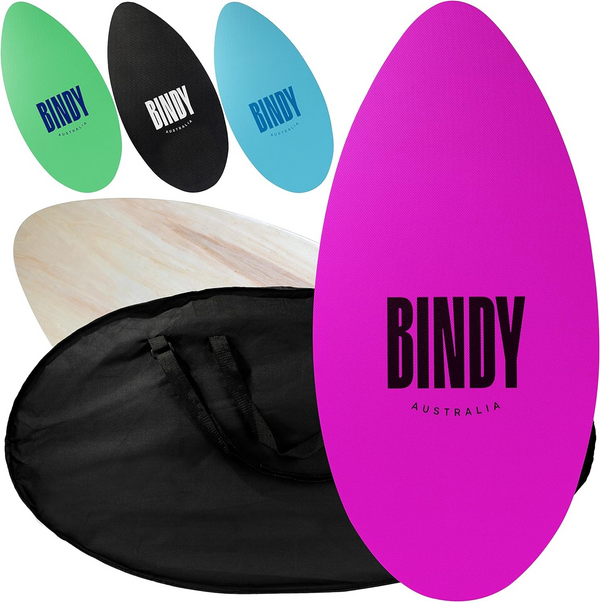 Brave Kind Bindy Australia Skimboard And Bag Color Purple Size 108x55x3.5 Cm