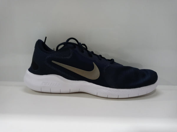 Nike Men's Size 11 Navy White Flex Pair Of Shoes