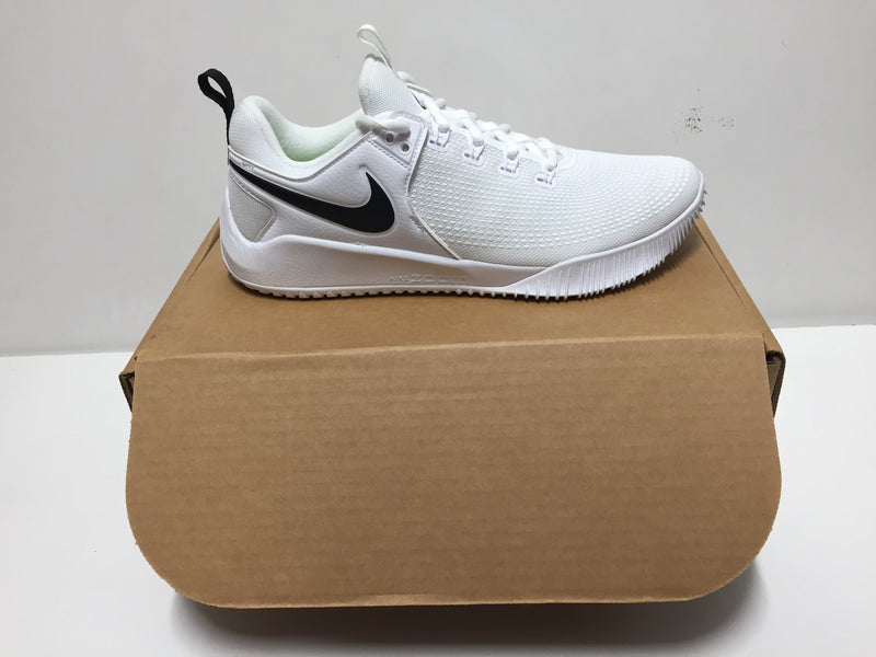 Nike Men Size 10-white/black- Air Zoom Pair Of Shoes