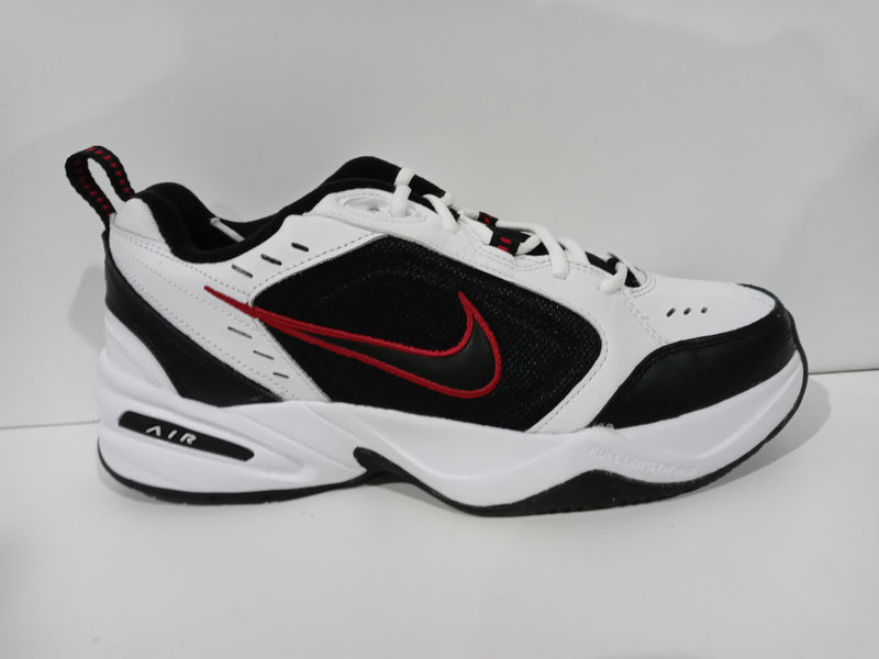 Nike Men Size 8 White/black Air Monarch Iv Pair Of Shoes
