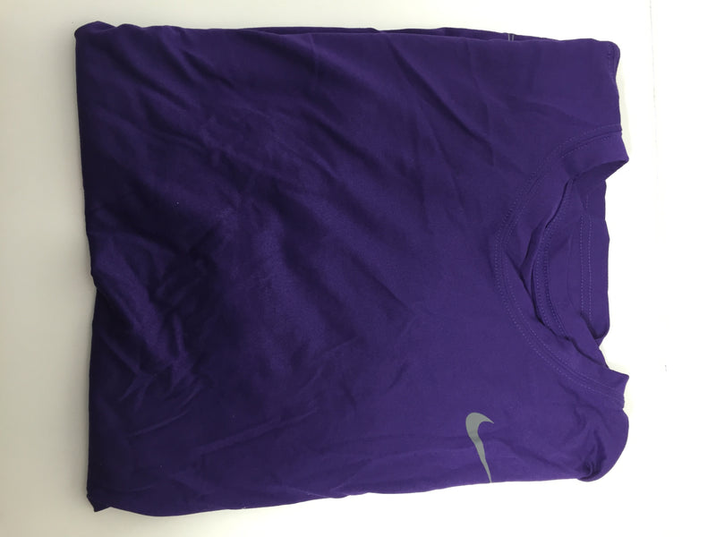 NIKE Kids SIZE Men PURPLE-DRI FIT T-shirt