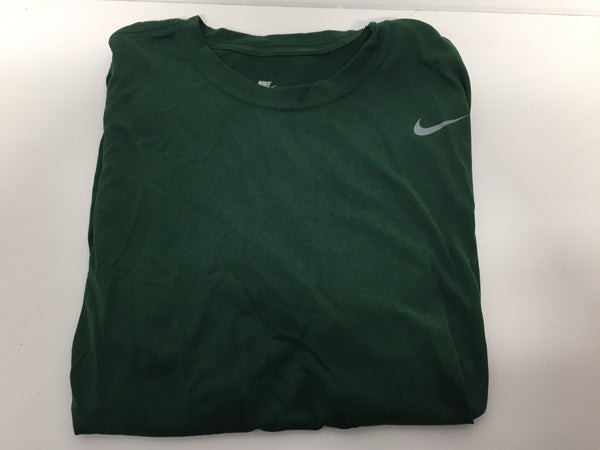 Nike Men Size Xlarge Green Grey Dri Fit T-Shirt