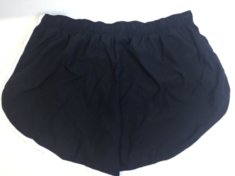 Nike Women's Dry Tempo Short White Black 2XL Shorts