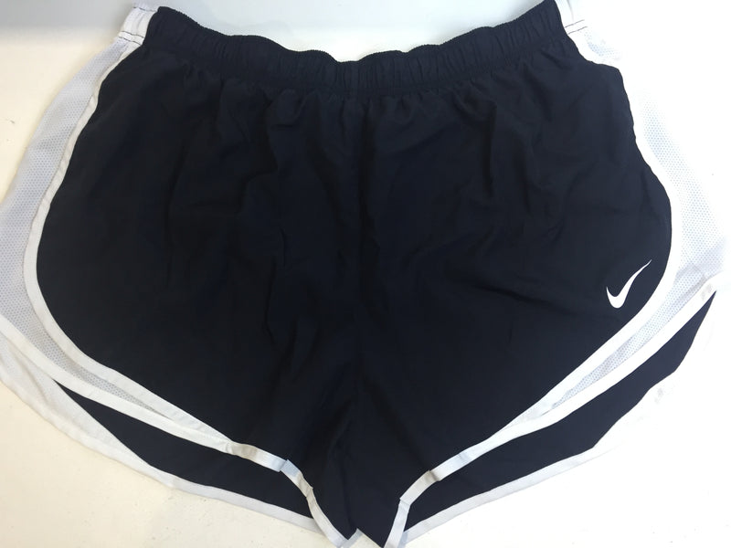 Nike Women's Dry Tempo Short White Black 2XL Shorts