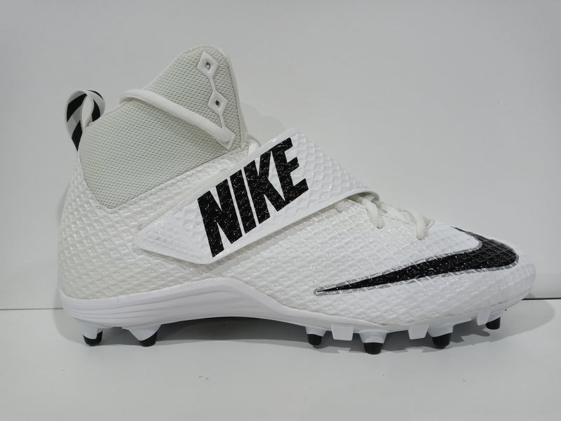 Nike Men Size 11 White/black Lunarbeast Pro Td Cf Pair Of Shoes