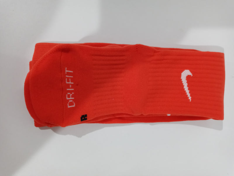 Nike Kids Size Xs/yth 13c 3y Orange Classic Cushioned Knee High Socks