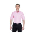 Ultraclub Men's Wrinkle Free Short Sleeve Oxford Shirt Style 8972 Size Large Shirt