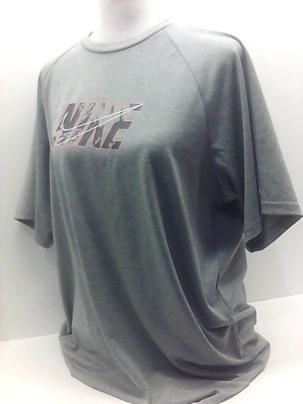 Nike Mens T-shirt Short Sleeve Regular Short Sleeve Dress Shirt Size Large