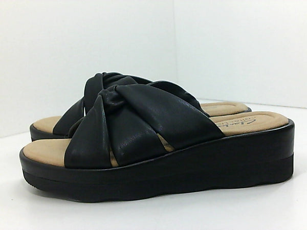 Clarks Womens WEDGE SANDAL Open Toe Casual Platform Sandals Size 5.5