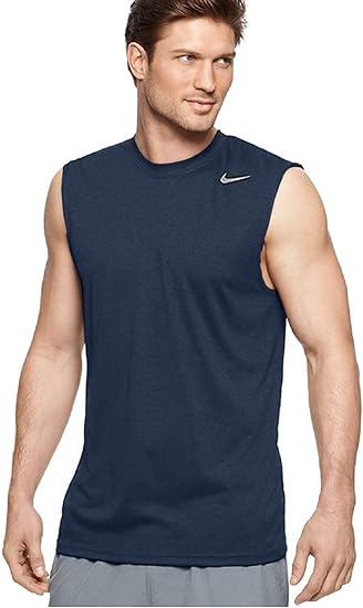 Nike Men's Legend Sleeveless Tee Navy Small T-Shirts