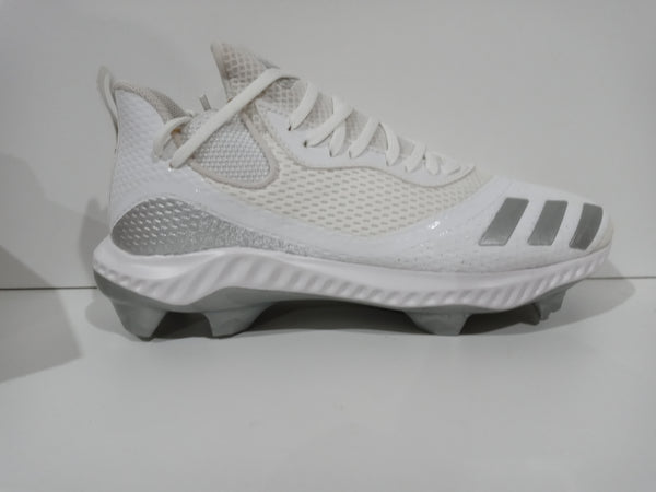 Adidas Men Size 8.5 White Icon Bounce Pair of Shoes