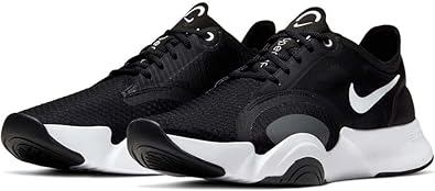 Nike Men's Size 6 Black White Dk Smoke Grey Superrep Go Pair Of Shoes