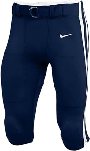 Nike Men's Size Medium Navy White Ftbll Activewear Pants