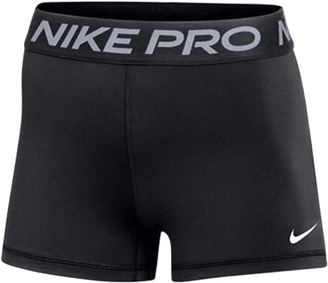Nike Women's Pro 365 3 Inch Shorts Black Size 2XLarge Activewear Shorts
