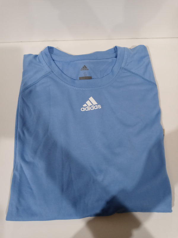 Adidas Men Size Small Blue Climalite T-Shirt