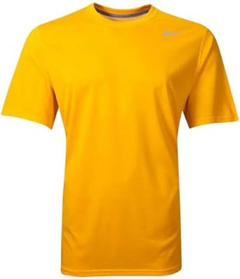 Nike Men's Shirt Short Sleeve Legend Medium Gold T-Shirts