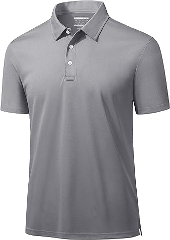 Nike Men's Victory Solid Olc Golf Polo Grey Large T-Shirts