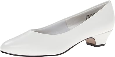 Easy Street Women's Prim Dress Pump White Size 5.5 Pair of Shoes