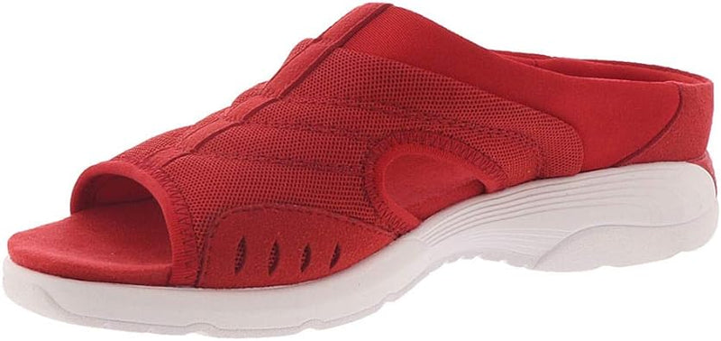 Easy Spirit Women's Traciee 2 Open Toe Comfort Red Size 6 Medium Pair of Shoes