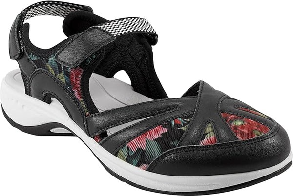 Easy Spirit Women's Esplash Mary Jane Flat Black 6.5 Pair of Shoes