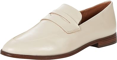Rockport Women's Perpetua Deconstructed Loafer Vainilla Size 10 Wide Pair of Shoes