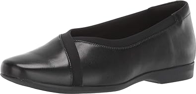 Clarks Un Darcey Ease Black Leather Size 5 Pair of Shoes