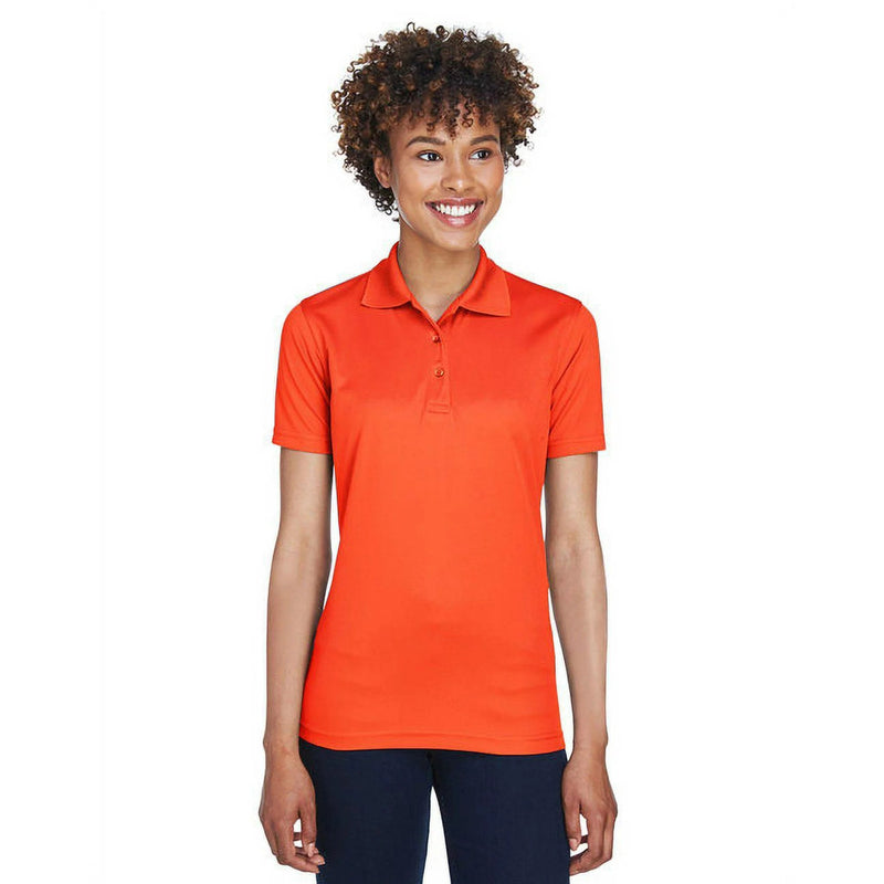 Ladies Cool & Dry Mesh Piqué & Polo Orange Large T-Shirts