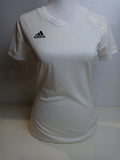Adidas Women's Size 2X-Small White/white Jerseys Tabela 18 T-Shirt