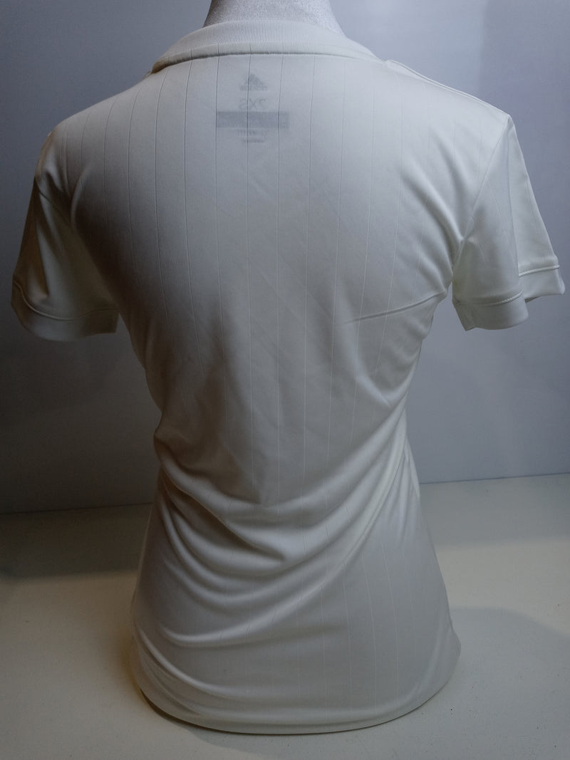 Adidas Women's Size 2XSmall White Jerseys Tabela 18 T-Shirt
