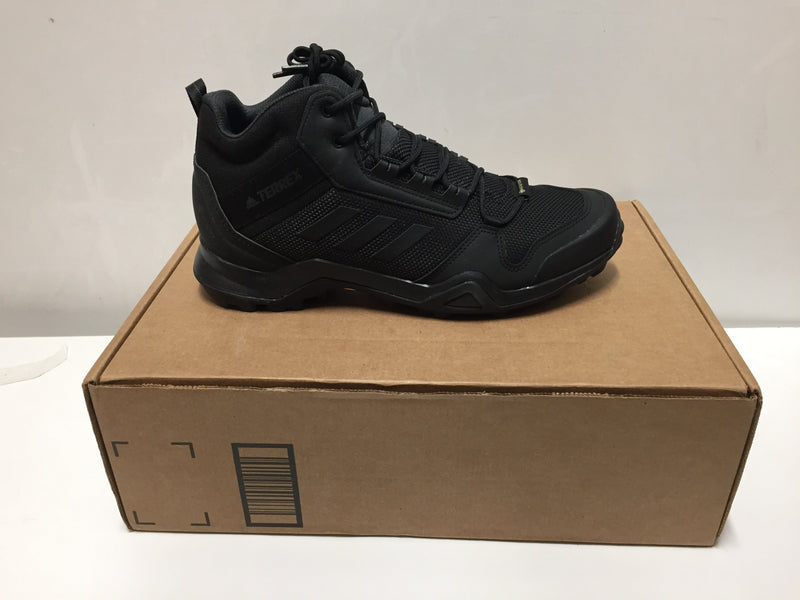 Adidas Men Size 11 Black/black Terrex Ax3 Mid Gtx Pair Of Shoes