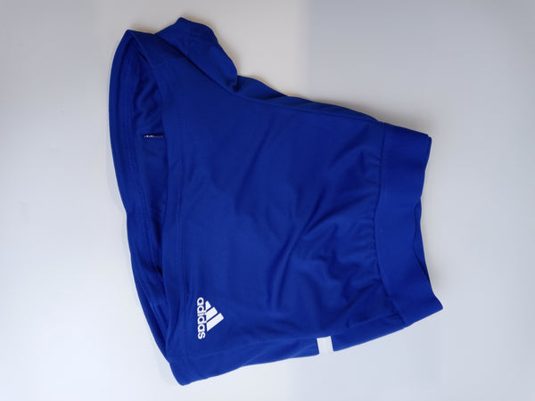 Adidas Team 19 Running Split Shorts Women's Size XLarge Blue Shorts
