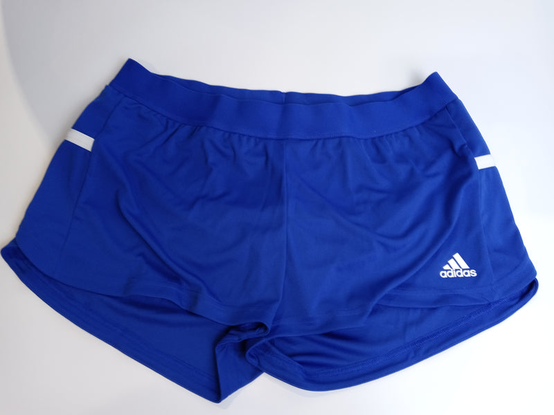Adidas Team 19 Running Split Shorts Women's Size XL Royblu White Shorts