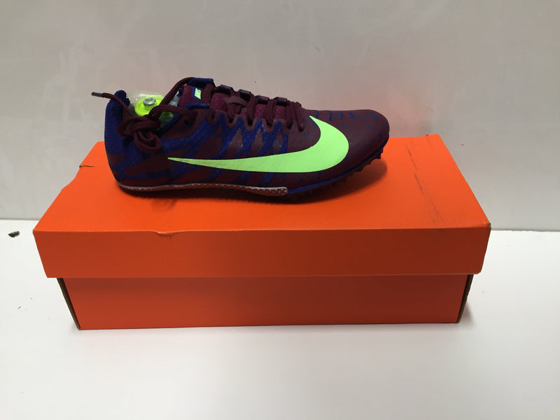 NIKE-W-SIZE 6-BORDEAUX/LIME BLAST -ZOOM RIVAL S9