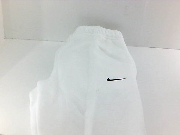 Nike Youth Club Fleece Jogger SweatPants White Size XLarge