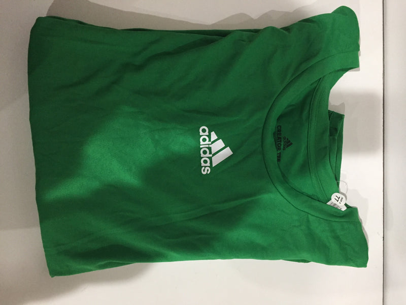 Adidas Men Size 3XLarge Green Creator T-Shirt