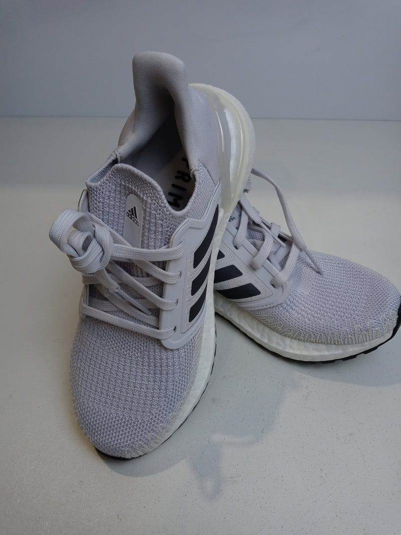 Adidas Men's Ultraboost 20 Sneaker Size 4 Dash Grey Five Footwear White Pair of Shoes