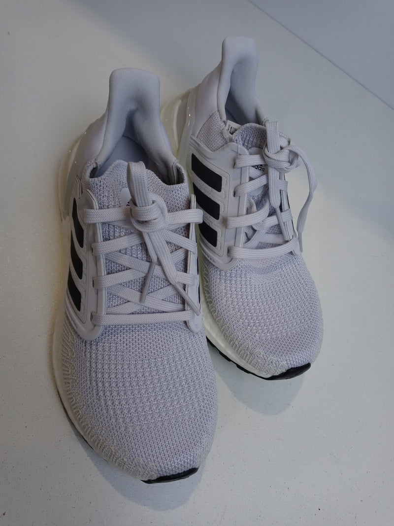 Adidas Men's Ultraboost 20 Sneaker Size 4 Dash Grey Five Footwear White Pair of Shoes