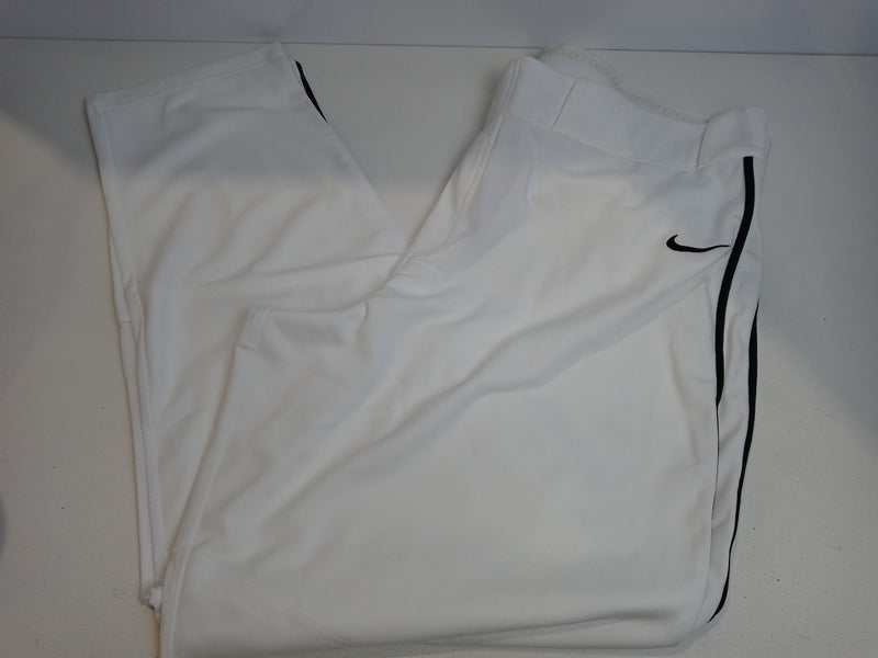 Nike Men Size 3X-Large White Team Vapor Select Piped Pants