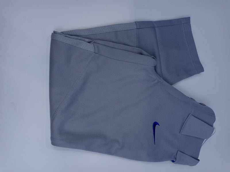 Nike Boys Size Small Grey Blue Baseball Pants