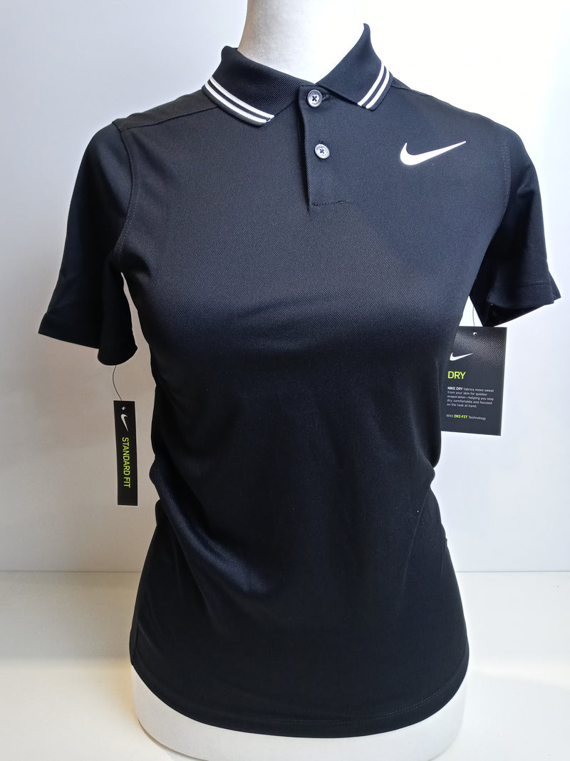 Nike Boys Size Small Black White Golf T-shirt