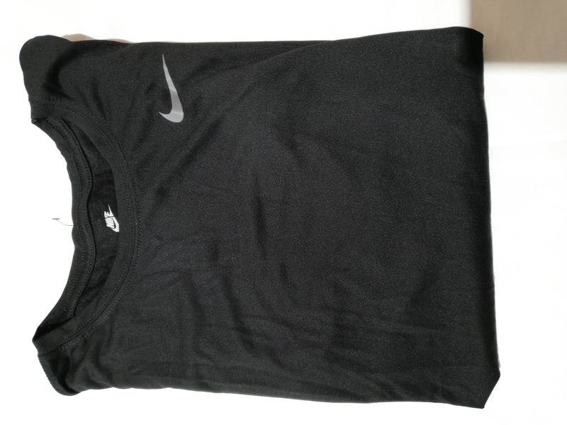 Nike Women Size Large Black/grey Trainng T-shirt